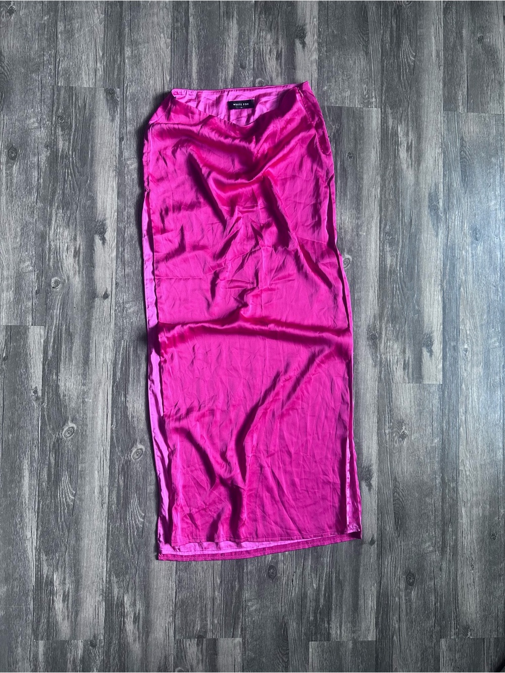 White Fox Hot Pink Maxi Skirt Size Small (US) 8-10 (UK)